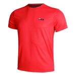 Fila Kleding Fila Logo Small T-shirt Heren-Rood