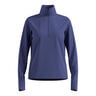 Essential Thermal Midlayer 1/2 Zip Hardloopshirt Dames-Blauw