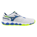 Mizuno Tennisschoenen Mizuno Wave Enforce Tour 2 Allcourt schoen Heren - wit, limoen