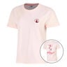 Endlessly Flower T-shirt Dames-Roze,Veelkleurig