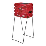 Tourna Trainingsbenodigdheden Tourna Ballport 80er Ballenmand-Rood