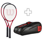 Wilson Racketpakket Wilson Clash 100L V2.0 Tourracket