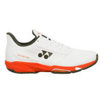 Yonex Tennisschoenen Yonex Power Cushion Allcourt schoen Heren - wit, oranje