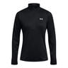 Tech 1/2 Zip Longsleeve Dames-Zwart