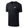 Sportswear Club T-shirt Heren - zwart, wit