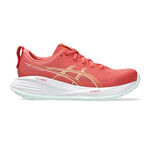 ASICS Hardloopschoenen ASICS Gel-Cumulus 27 Neutrale Schoen Dames-Pink,Cr&egrave;me