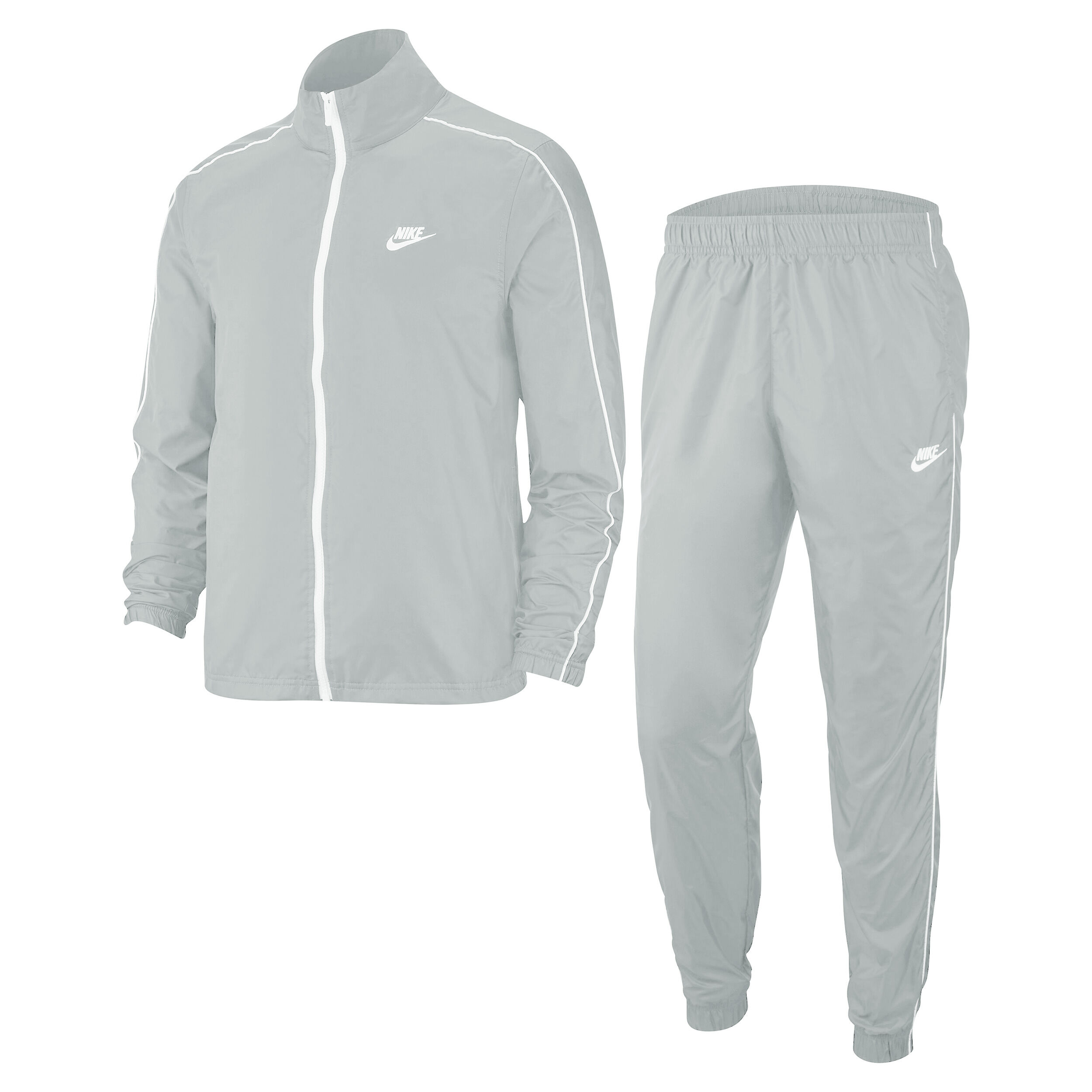 Sportswear Woven Trainingspak Heren Grijs Wit