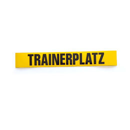 Magnetschilder bedruckt 60 mm breit, Trainerplatz