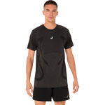 ASICS Kleding ASICS Road Seamless Hardloopshirt Heren-zwart