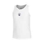Quiet Please Kleding Quiet Please Racerback Tanktop Meisjes-Wit,Donkerblauw