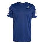 adidas Tenniskleding adidas Club 3Stripes T-shirt Heren-donkerblauw