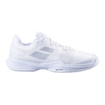 Babolat Tennisschoenen Babolat Jet Mach 3 Grasschoen Dames-Wit,Zilver