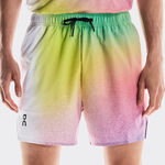 On Kleding On Court Shorts Heren-Wit,Veelkleurig