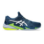 ASICS Tennisschoenen ASICS Court FF 3 Gravelschoen Heren - donkerblauw, neongeel