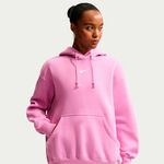 Nike Kleding Nike Sportswear Phoenix Fleece Oversized Sweater met capuchon Dames-mauve