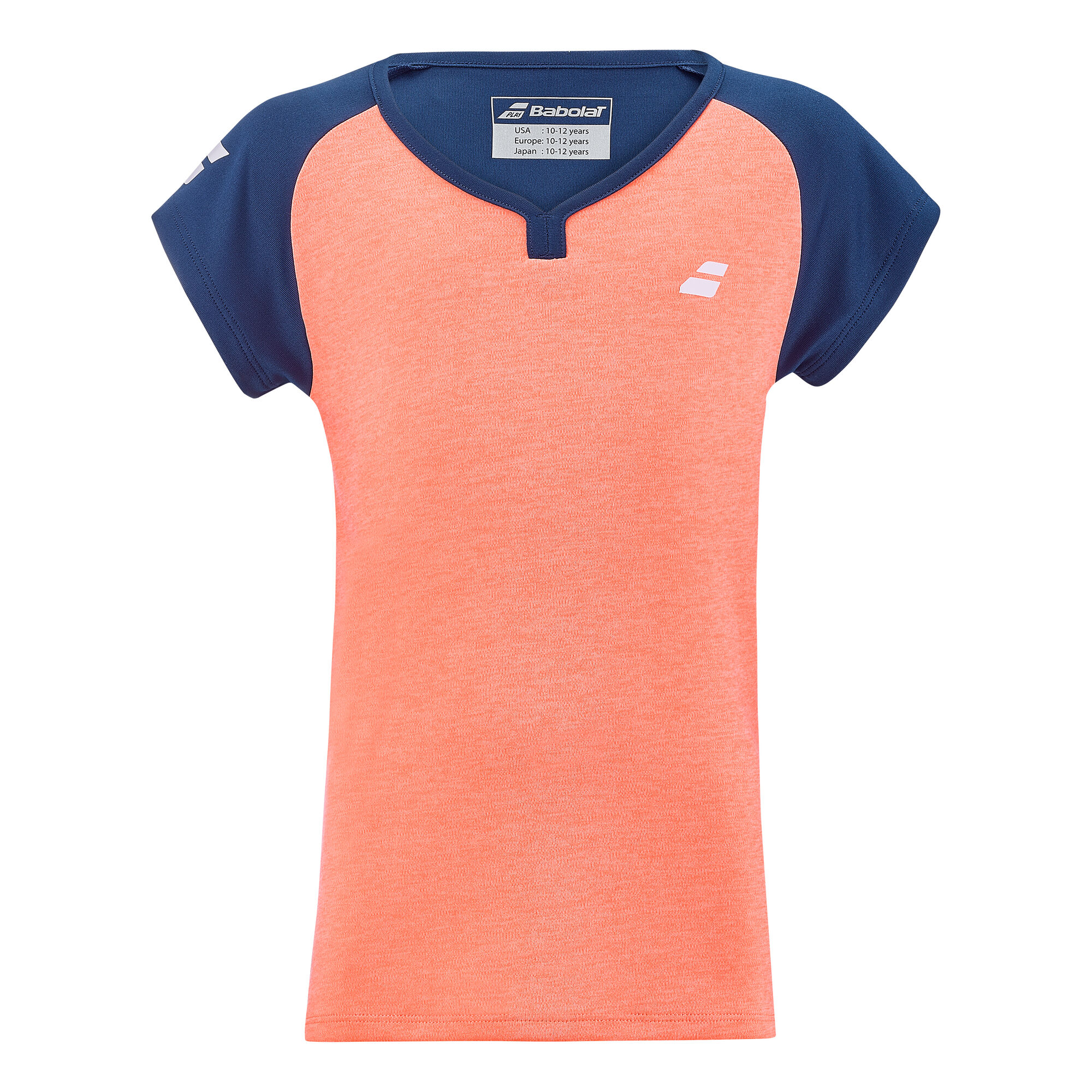 T-shirt Meisjes - Koraal, Blauw kopen | Tennis -Point
