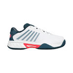 K-Swiss Tennisschoenen K-Swiss Hypercourt Express 2 Gravelschoen Kinderen-Wit