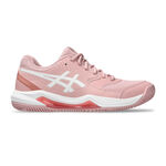 ASICS Tennisschoenen ASICS Gel-Dedicate 8 Gravelschoen Dames - roze, wit