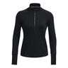 Qualifier Run Half-Zip Longsleeve Dames-Zwart