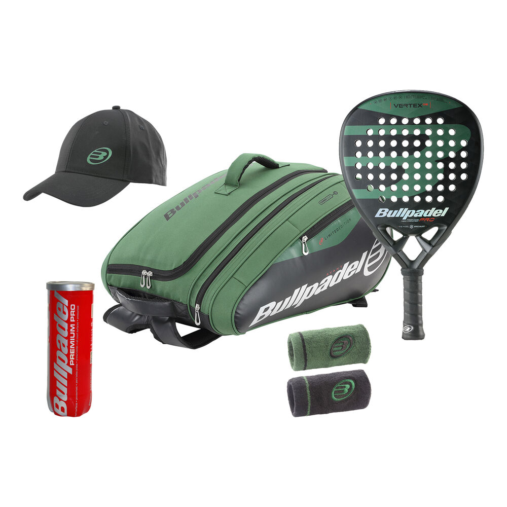 Bullpadel Pack Vertex 2 LTD (Limited Edition, Plus rackettas, Plus balverpakking)