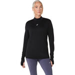 ASICS Kleding ASICS Road Winter Seamless Hardloopshirt Dames-zwart