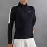 Kirsch Iconic Ii Longsleeve Dames-Zwart,Goud