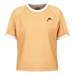 HEAD Kleding HEAD Play Tech T-shirt Dames-Goudgeel