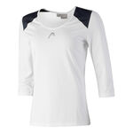 HEAD Kleding HEAD Club T-shirt Dames-Wit,Blauw