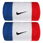 Nike Kleding Nike Swoosh Classic Doublewide Zweetband Unisex - blauw, rood