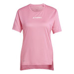 adidas Kleding adidas Terrex MT Hardloopshirt Dames-Pink