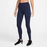 Dri-FIT One High Rise Tight Dames - donkerblauw, wit