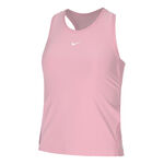 Nike Tenniskleding Nike Dri-FIT Victory Tanktop Dames - pink, wit