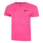 Nike Kleding Nike Dri-Fit Slam NY T-shirt Heren - neonroze, 