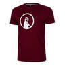 Create Trainings T-shirt Heren-Wijnrood,Wit