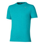 Mizuno Kleding Mizuno Core Impulse Hardloopshirt Heren-Blauw