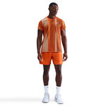 Nike Kleding Nike Court Victory Dri-Fit Print T-shirt Heren - oranje, wit