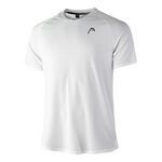 HEAD Kleding HEAD 22 Tech T-shirt Heren - wit, 