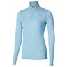 Core Impulse Half Zip Hardloopshirt Dames-lichtblauw