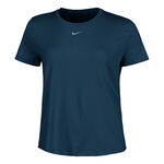 Nike Kleding Nike One Dri-Fit T-shirt Dames - donkerblauw, 