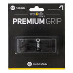 Tennis-Point Basisgrips Tennis-Point Premium Grip Verpakking 1 Stuk-Zwart