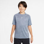 Nike Kleding Nike Dri-Fit Multi Heather T-shirt Kinderen-Blaugrau