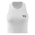 adidas Kleding adidas Y-3 Crop Tanktop Dames-Grijs