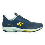 Yonex Tennisschoenen Yonex Power Cushion Ad-Accel Gravelschoen Heren-Donkerblauw,Turkoois