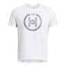 Run Everywhere Wreath Hardloopshirt Heren - wit, grijs