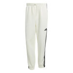 adidas Kleding adidas Stadiums Trainingsbroek Heren-Cr&egrave;me,Zwart