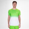 Crew Gradiant T-shirt Heren-Neongroen,Wit