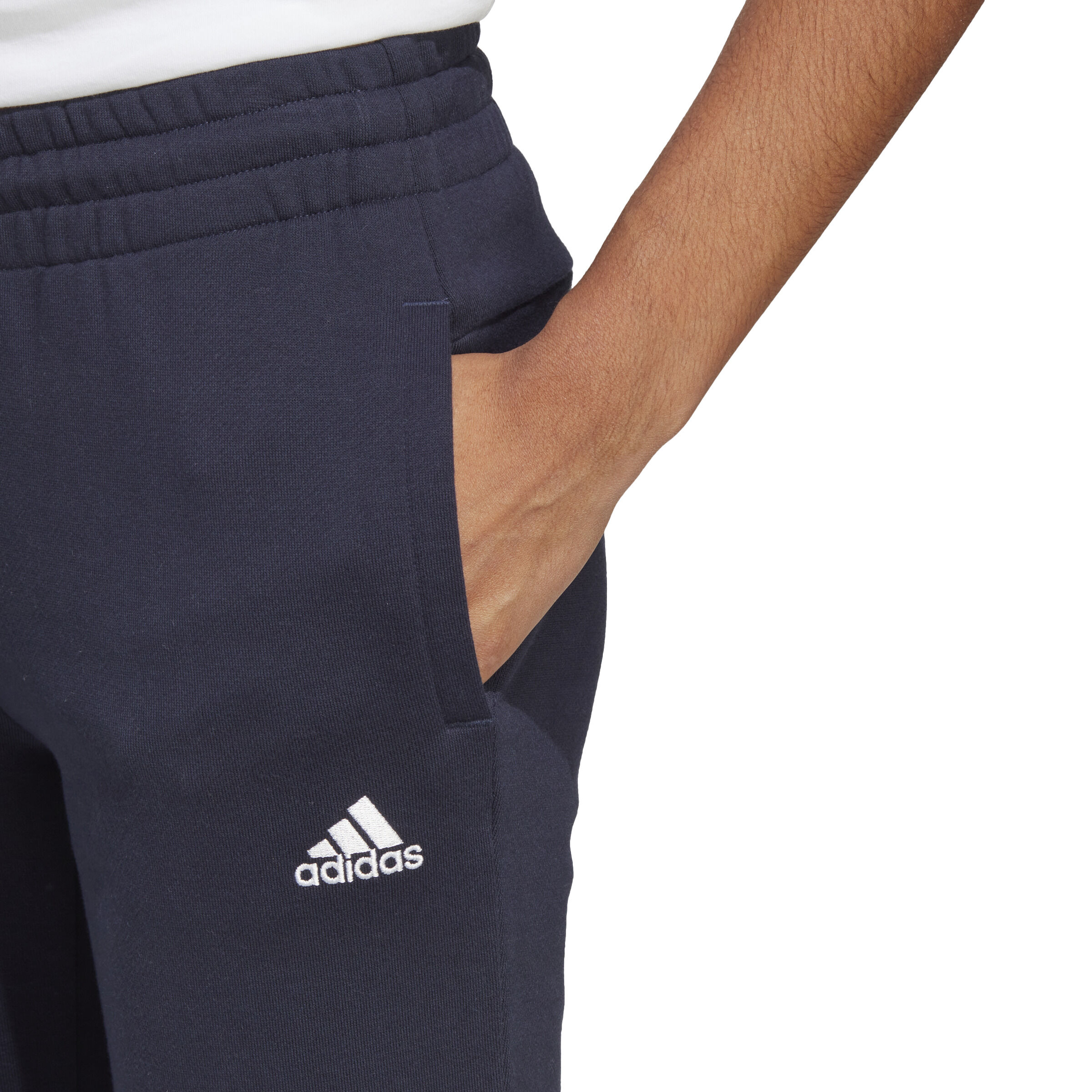 Buy adidas Essentials Linear French Terry Cuffed Trainingsbroek