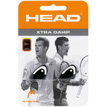 HEAD Toebehoren voor rackets HEAD Xtra Damp Pack Demper Verpakking 2 Stuks-Zwart