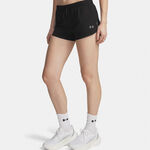 Under Armour Hardloopshorts Under Armour Velociti Pro 3in  Hardloopshorts Dames-zwart, zilver