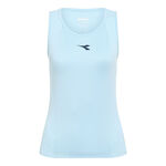 Diadora Kleding Diadora L. Icon Tanktop Dames-Lichtblauw